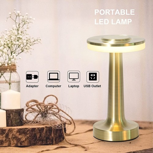 Modern led table lamp - table, usb