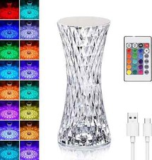 Table Lamp Crystal Night Light