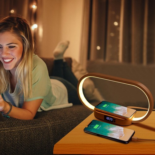Bedside table lamp - table, touch
