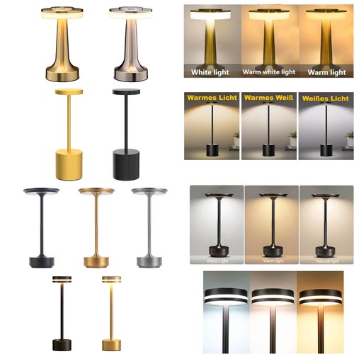 Led desk lamp touch dimmable - lamp,