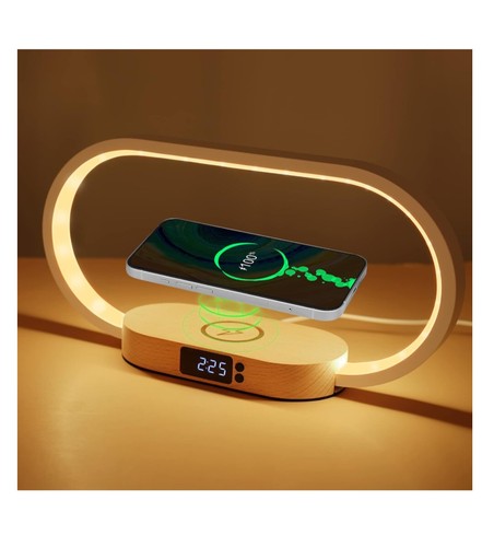 Bedside lamp wireless charger - lamp,