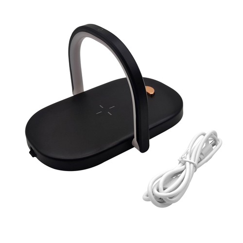 Bedside lamp with wireless - with,