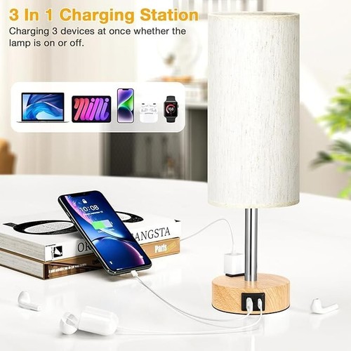 Touch bedside table lamps - table, set