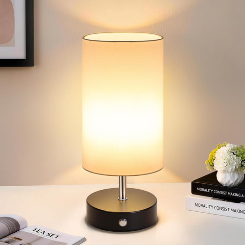 Black cordless table lamp - cordless,