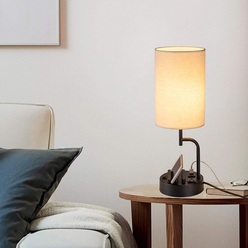 Desk lamp with usb charging - 3,