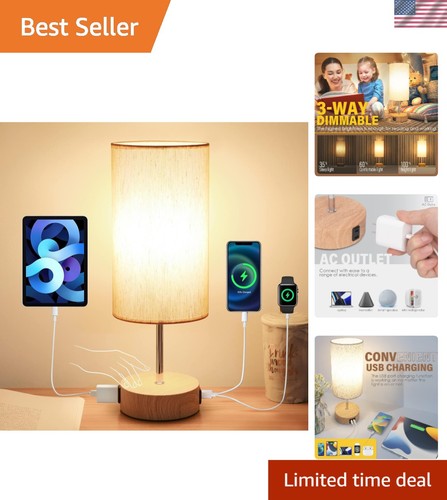 Stylish touch control bedside - stylish,
