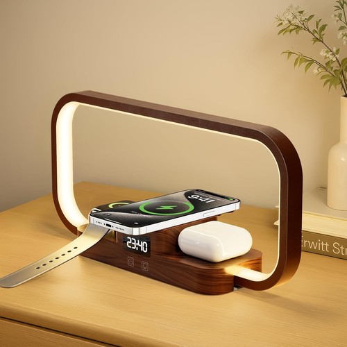 Bedside lamp with - bedside, wireless