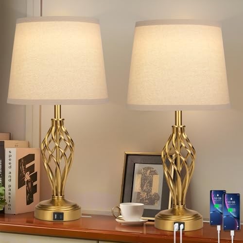 Touch table lamps set 2 - lamps, of