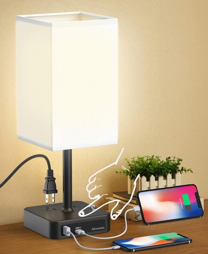 Touch control bedside table - bedside,