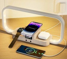 LED Bedside Lamp with Wireless