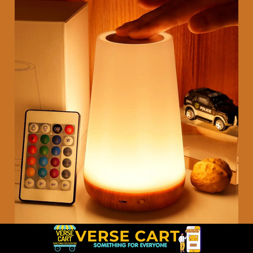 Led touch bedside table - led, lamp