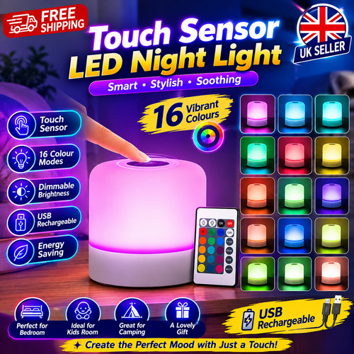 Touch sensor night light led - sensor,