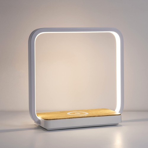 Bedside lamp with wireless - qi,
