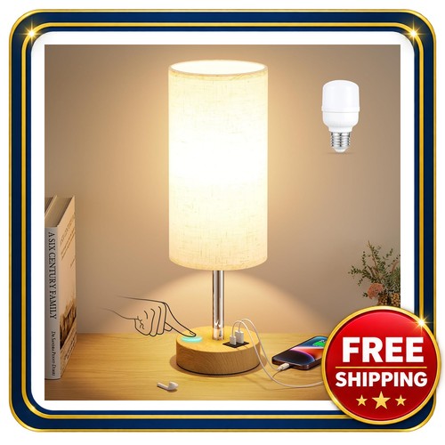 Bedside table lamp with usb - bedside,