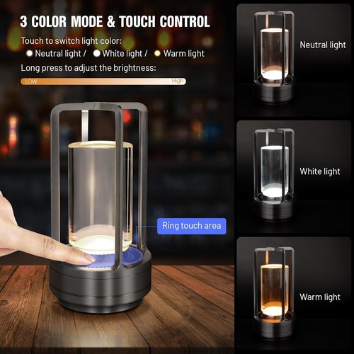 Modern table lamp - table,
