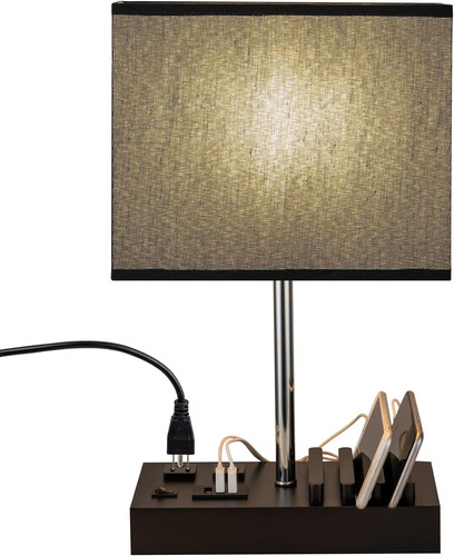 Briever usb table lamp - usb,