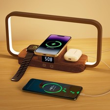 Bedside Lamp with Wireless