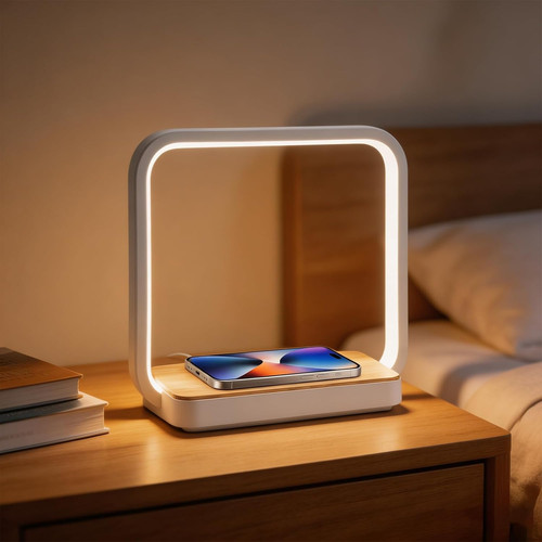 Bedside lamp with wireless - bedside,