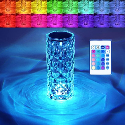 Table lamp crystal night - night, light