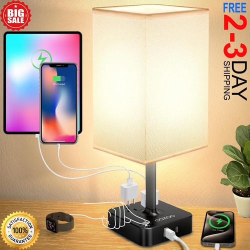 Bedside lamp touch - lamp-,