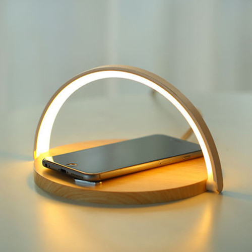 Bedside lamp wireless charger - lamp,