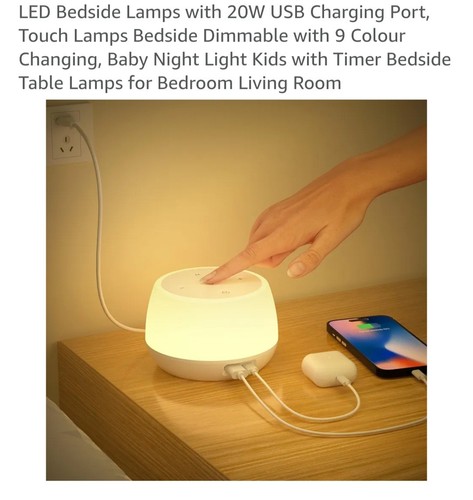 Led bedside lamps with - bedside,