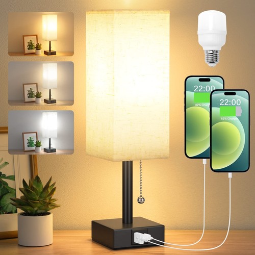 Compact bedside table lamp - bedside,