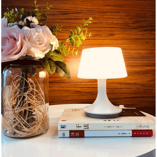 Led table lamp with - table,